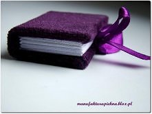 mięciutki notesik:)