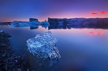 Isolated. Jokulsarlon, Iceland