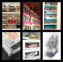 wiele pomysłów na przechowywanie butów