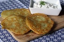 Placki ziemniaczane z sosem...