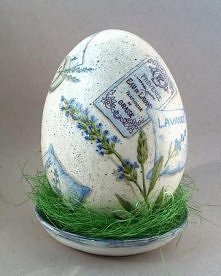 lawendowe jajo XXL