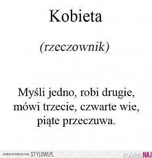 KObieta - Myśli jedno