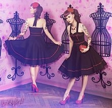 Piękna sukienka w stylu Ret...