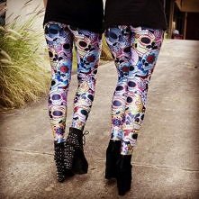 black milk  sugar skull leggings