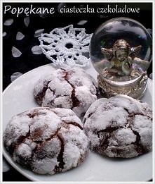 Składniki:
- 175 g gorzkiej czekolady
- 75 g masła
- 1/2 szklanki cukru
- 2 jajka
- 1 łyżeczka ekstraktu z wanilii
- 1 i 1/2 szklanki mąki
- 2 łyżki kakao
- 3/4 łyżeczki proszku...