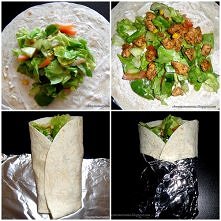 Tortilla z kurczakiem. (prz...