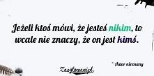 Jeżeli ktoś mówi