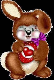 Skacze zajączek po lesie i życzenia niesie. Przez pisanki przeskakuje, Alleluja wykrzykuje. Po czym znika w długich susach, cały mokry od dyngusa.