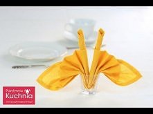 Jak złożyć serwetkę w świec...