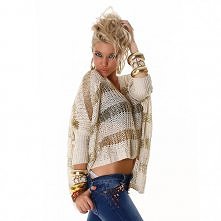 ZJAWISKOWY SWETER ELEGANCKI