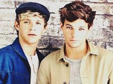 Niall i Louis z One Direction