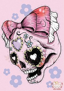 sugar skull illustration