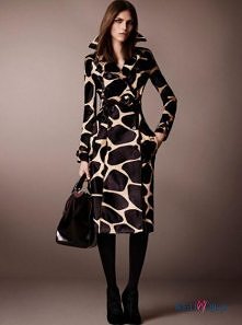 płaszcz Burberry w cętki