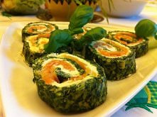 Rolada szpinakowa z wędzonym łososiem i serkiem Almette Skład: 1 opakowanie...