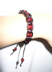 Koralikowa bransoletka