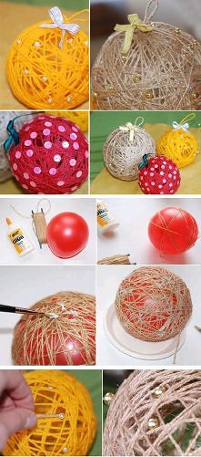 Decorated Thread Ball