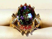 Pierścionek Kamień Szafir