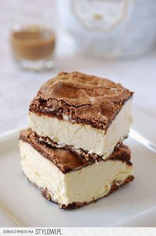 Kakaowe dacquoise z kawowym...