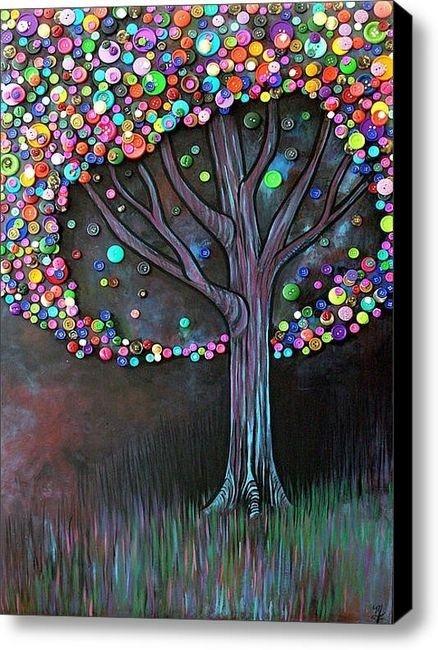 button tree