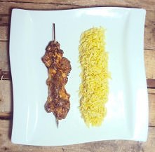 Kebab (szaszłyki) z kurczaka ze świeżym imbirem i nie tylko