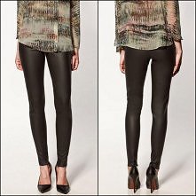Zara legginsy skórzane! Zapraszam do licytacji!! Kliknij w zdjęcie!!