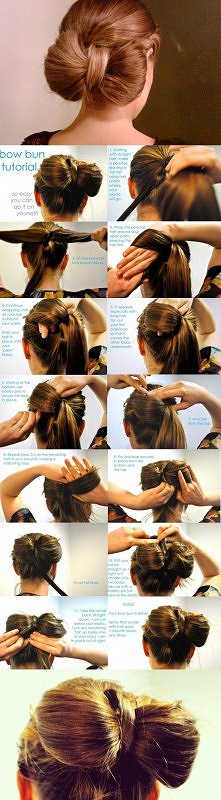  fashion, diy fashion projects, diy fashion ideas, diy fashion tips,  diy bow bun hairstyle