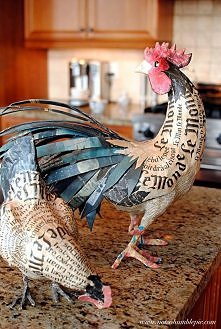 rooster mache