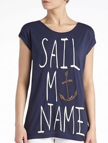 T-shirt "Sail my name&...