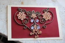 kartka quilling klik na bloga