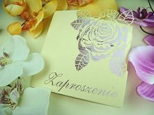 zaproszenia z różą jotstudio.pl