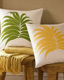 z namalowaną paprocią