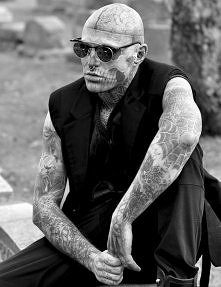 Rick Genest (Zombie Boy) for Tattoo Savage by Colin Singer