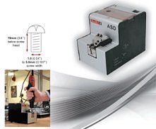 Tego typu podajniki śrubowe wykorzystywane są w warunkach warsztatowych oraz przy liniach montażowych.