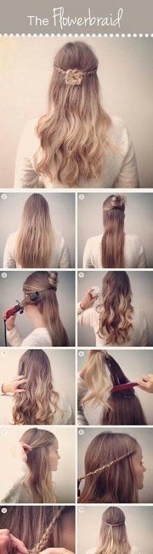 kwiatuszek z włosów :)