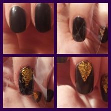 jak zrobic trojkat na pazno...