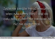"Poddający się nigdy n...