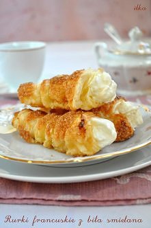 Rurki francuskie z bitą śmi...