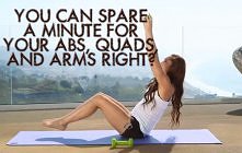 brzuszek, uda i ramiona za jednym razem