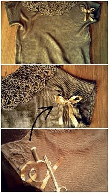 Mój pomysł na naprawę starego sweterka. :)

(Zdjęcie z dziurą zrobiłam gdy bluzka była na lewo, stąd to jakby "odbicie lustrzane" :)).