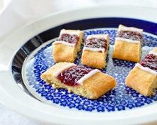 Jam slice cookies