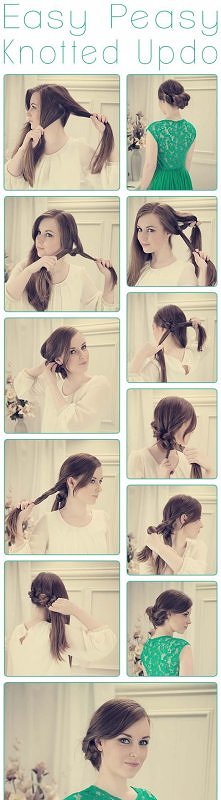 Knotted up do