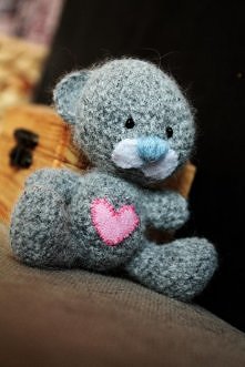 szydełkowy misiaczek