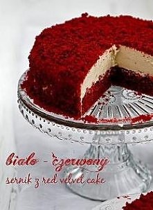 Sernik na red Velvet Cake