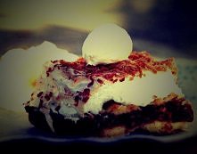 szarlotka z lodami *o*