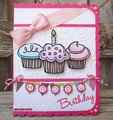 Kartka urodzinowa słodka ró...