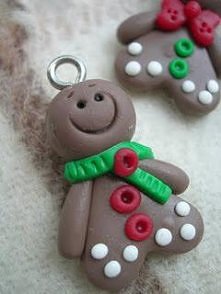 Breloczek ciastek świąteczny na prezent