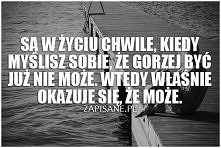 Są w życiu chwile...