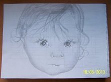 Mój synek :)
(Na byle jakiej kartce bo nie sądziłam że coś z tego wyjdzie jako że to  mój pierwszy portret...)