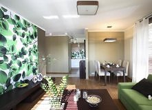 fototapeta w salonie