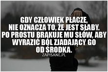 Gdy człowiek płacze...